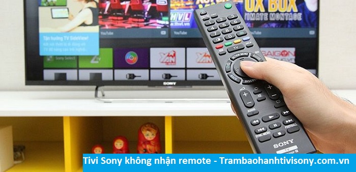 Khắc phục lỗi Tivi Sony không nhận điều khiển trong 5 phút