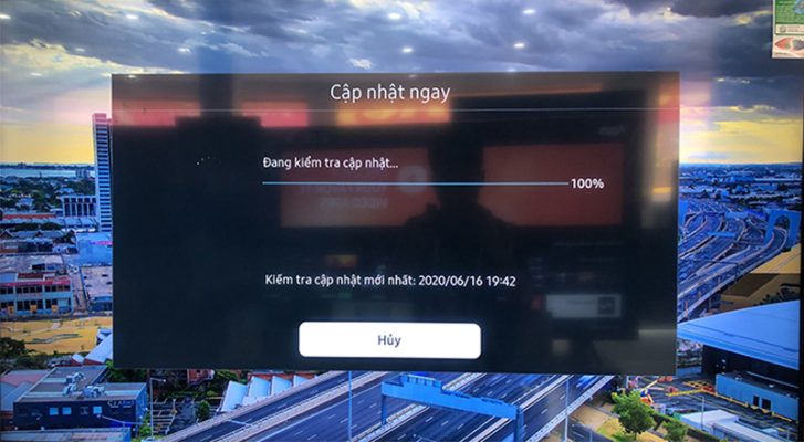 Cập nhật phần mềm cho tivi Samsung
