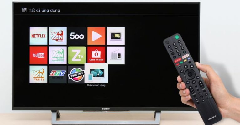 Bật chế độ xem hình ảnh đôi trên tivi sony