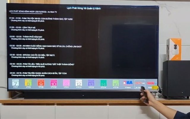 Bật mí cách dò kênh trên tivi Xiaomi nhanh nhất