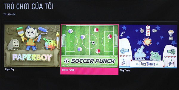 Chơi game trên tivi LG bạn đã thử chưa?