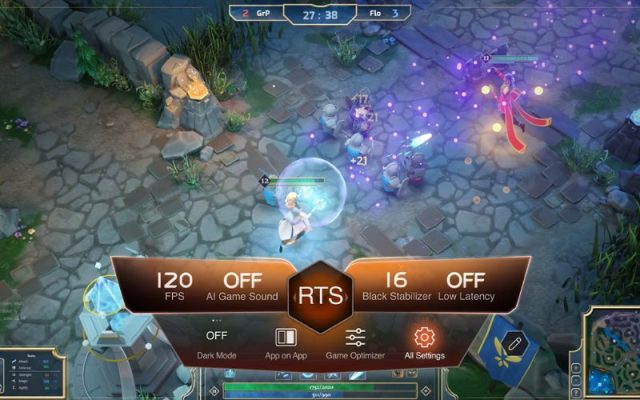 Chơi game trên màn hình lớn của tivi LG