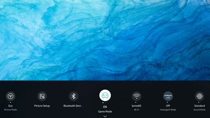 Chọn BẬT để bật chế độ chơi game trên tivi Samsung
