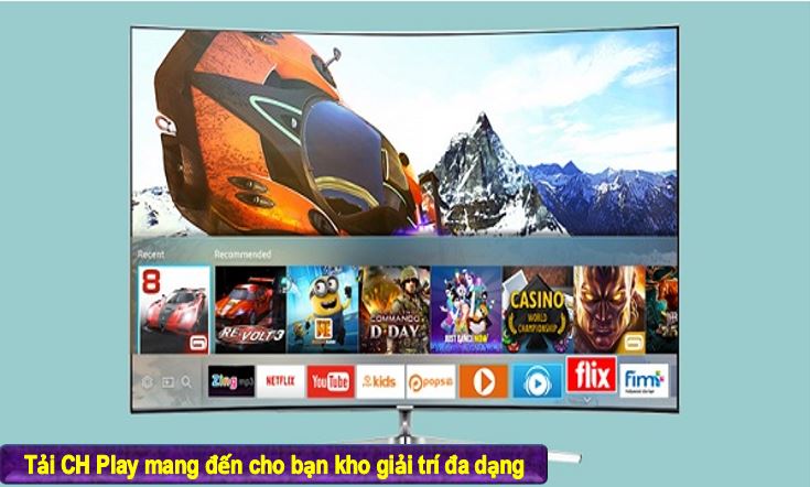 Lợi ích của việc tải ứng dụng trên CH Play cho tivi Samsung