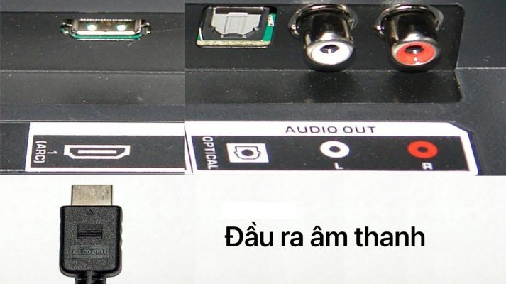 đầu ra âm thanh trên tivi xiaomi