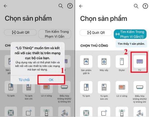 Hướng dẫn điều khiển tivi LG bằng điện thoại