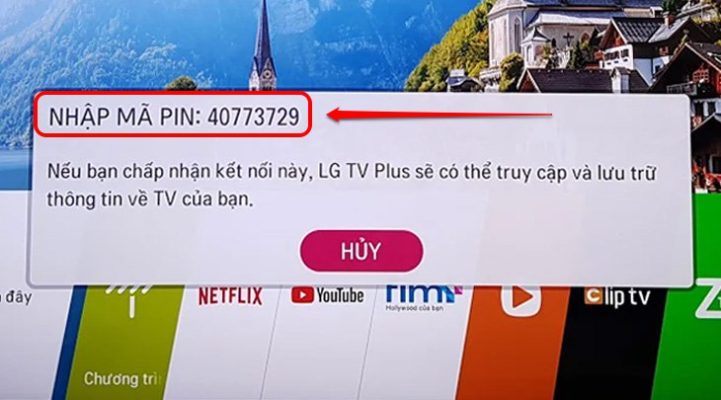 Mã Pin trên tivi