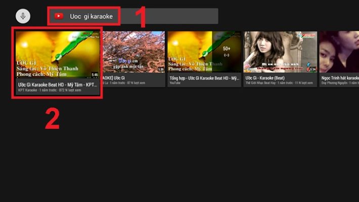Gõ theo cú pháp tên bài hát karaoke, sau đó chọn bản beat mà mình thích là xong.