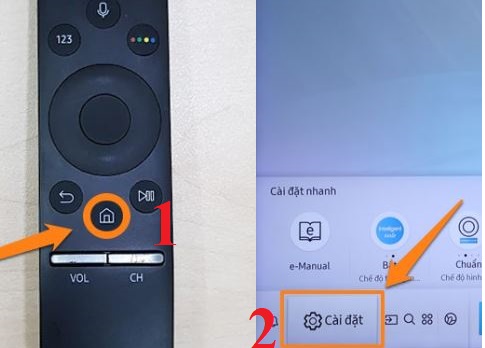 Hướng dẫn cách hẹn giờ tắt tivi Samsung