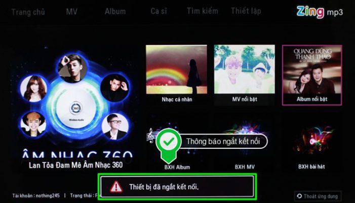 Cách ngắt kết nối chuột không dây với tivi LG