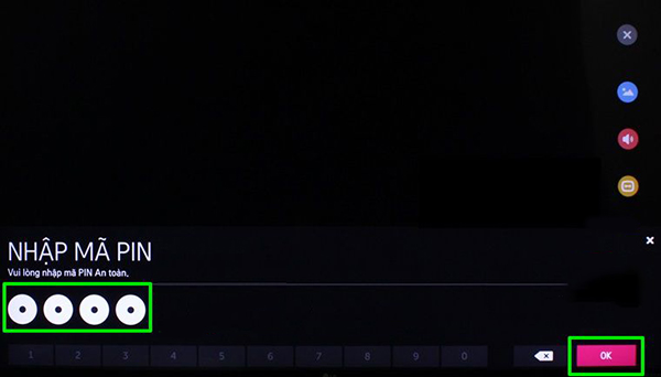 tắt Khóa an toàn