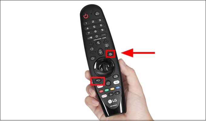 Trường hợp Tivi LG chưa cài đặt hoặc kích hoạt tính năng tìm kiếm giọng nói