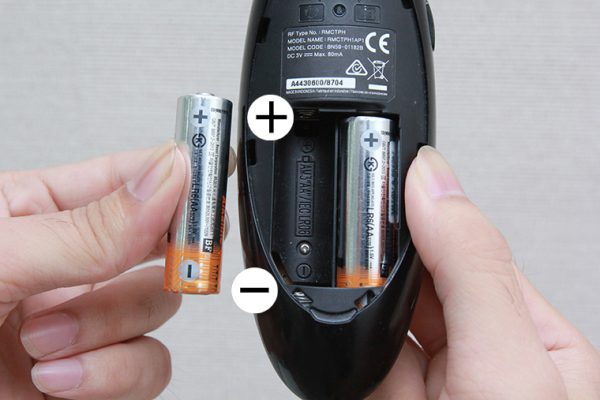 Điều khiển tivi LG bị hết pin