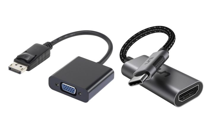 Sử dụng cổng adapters
