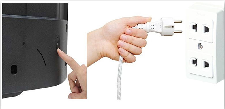 tivi lg không kết nối được wifi - tắt nguồn