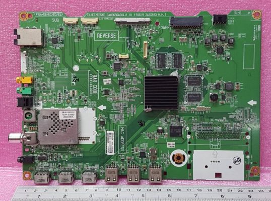 Bo mạch tivi LG bị hỏng