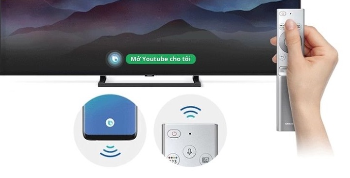 Cách sử dụng Bixby trên tivi Samsung