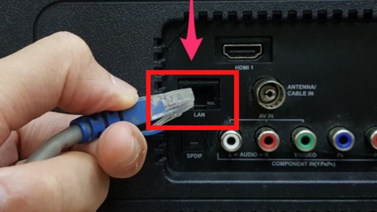 Kết nối camera với tivi qua cáp LAN – IP Camera