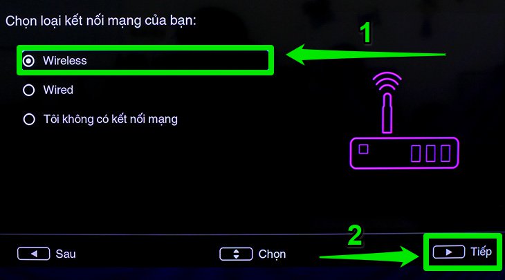 Các bước cài đặt ban đầu tivi TCL chạy hệ điều hành TV OS