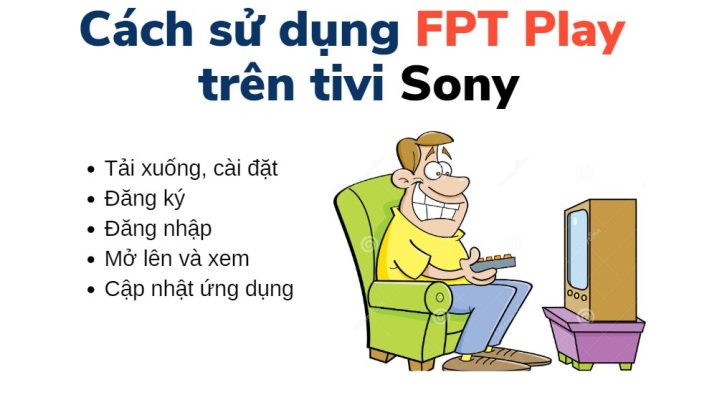 Cách sử dụng ứng dụng FPT Play trên tivi Sony chi tiết nhất