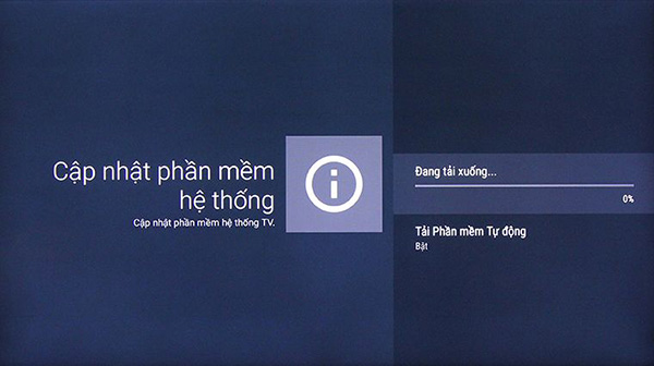 Cập nhật bằng Internet