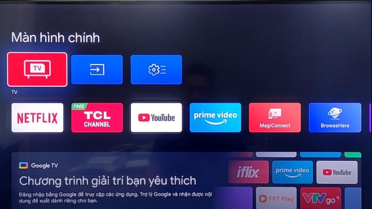 Cách kích hoạt chế độ an toàn trên tivi TCL