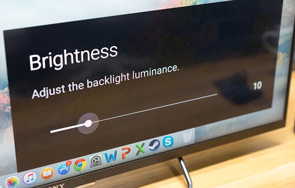 Hướng dẫn cách giảm độ sáng màn hình tivi Sony