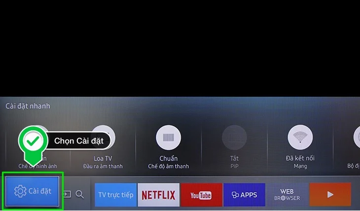 quét và diệt virus trên smart tivi samsung
