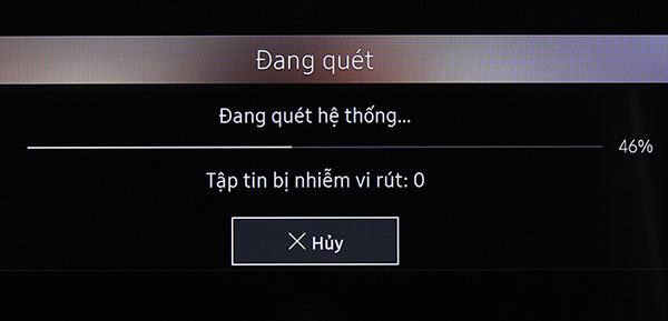 Tivi sẽ tiến hành quét