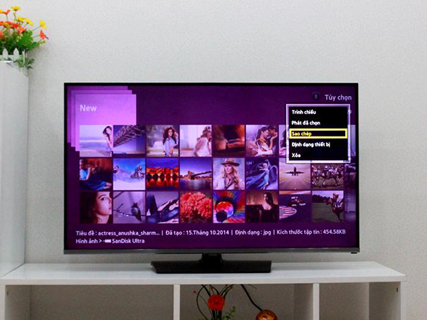 Hướng dẫn cách sao chép dữ liệu trên tivi TCL