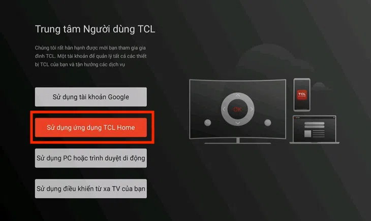 Cách kích hoạt FPT Play trên tivi TCL