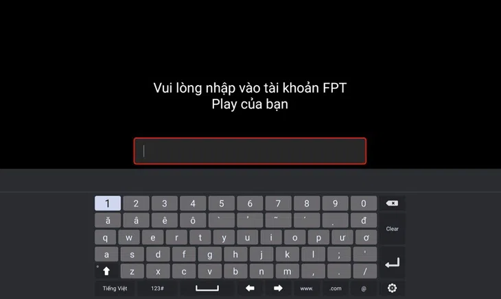 Cách kích hoạt FPT Play trên tivi TCL
