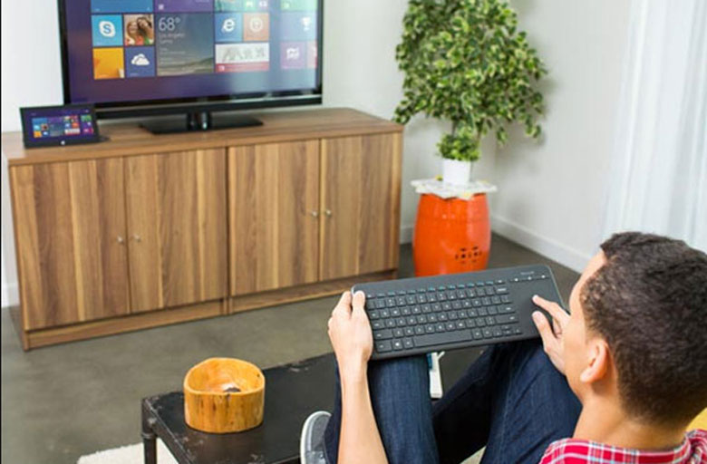 cách kết nối bàn phím không dây với tivi Sony