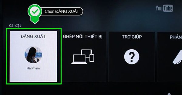 Hướng dẫn chi tiết: Cách đăng nhập và đăng xuất tải khoản Youtube trên tivi