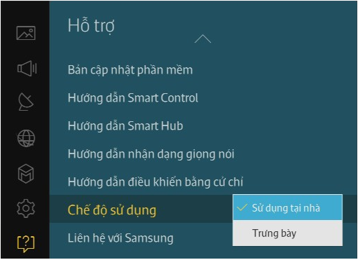 Chọn Sử dụng tại nhà