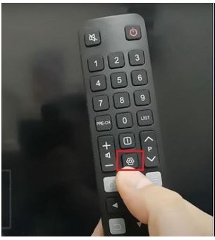 Nhấn phím cài đặt
