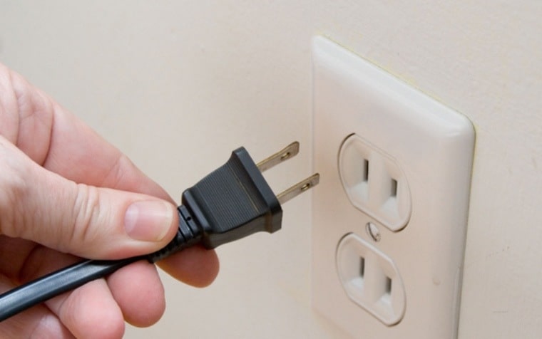 Đảm bảo đã cắm điện cho tivi