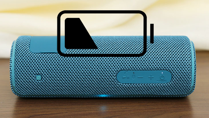 Loa Bluetooth bị hết pin