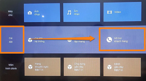 Khắc phục lỗi ứng dụng Youtube trên tivi thông minh Sony
