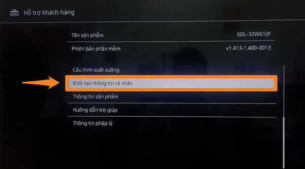 Khắc phục lỗi ứng dụng Youtube trên tivi thông minh Sony