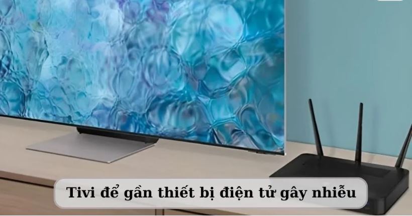 tivi bị rè tiếng do bị nhiễu sóng