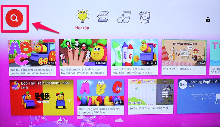 Cách sử dụng ứng dụng Youtube Kids