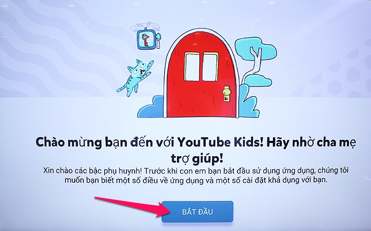 Cách sử dụng ứng dụng Youtube Kids