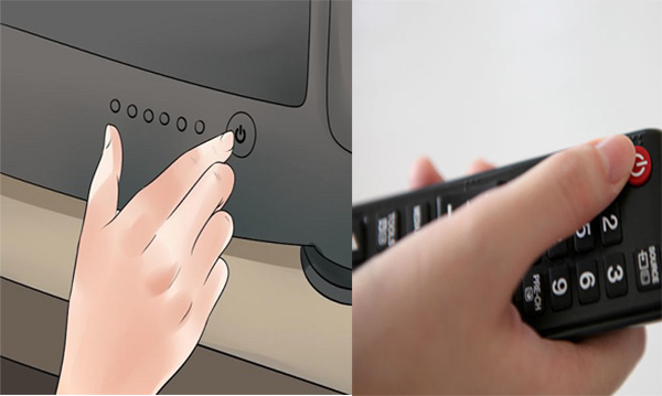 Khởi động lại tivi