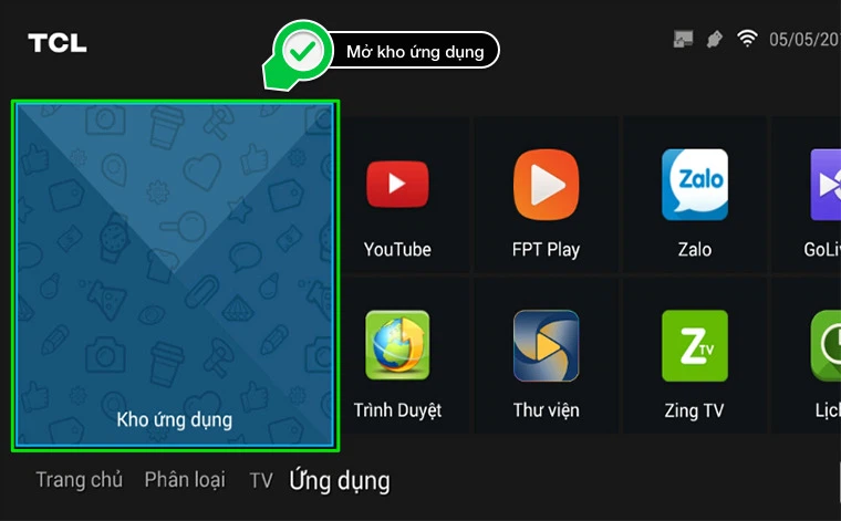 Cách cài file APK cho tivi TCL (ảnh 1)