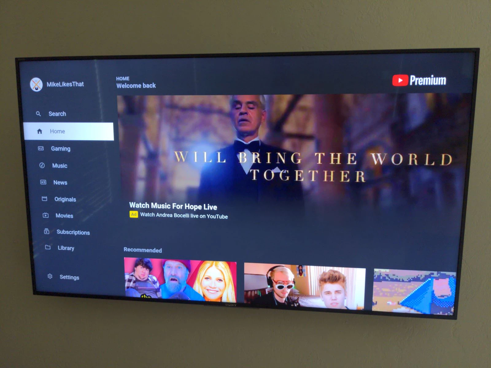 chặn quảng cáo Youtube trên tivi TCL