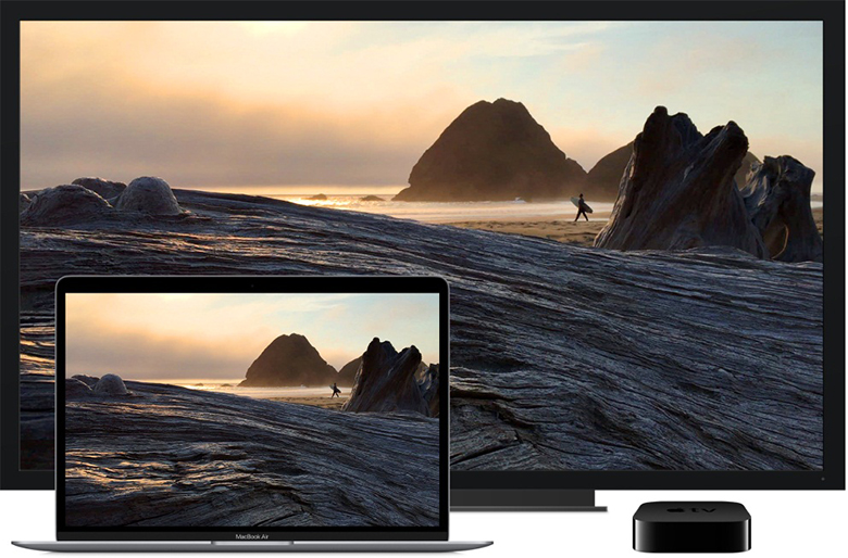 Kết nối MacBook với tivi bằng AirPlay