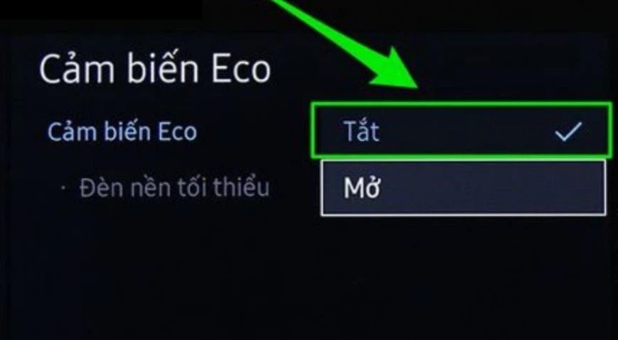 Điều chỉnh lại cài đặt hình ảnh trên tivi