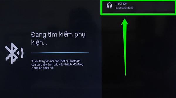 Kết nối thông qua Bluetooth