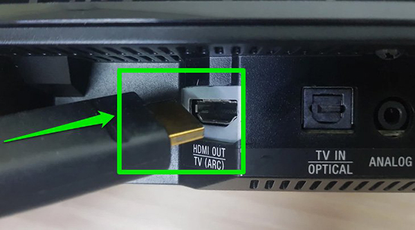 Sử dụng cổng HDMI